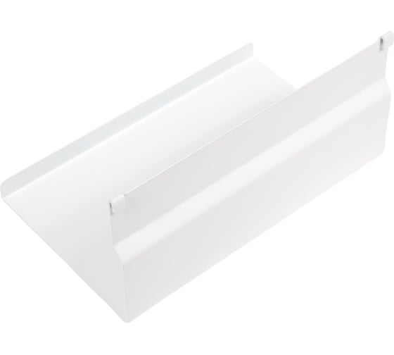 Универсальная полка MAKMART 1-уровневая, 250x153x120 мм, отделка белый бархат (матовый) RS.1A.3020.9016