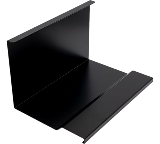 Универсальная полка MAKMART 1-уровневая, 250x153x180 мм, отделка черный бархат (матовый) RS.2A.3021.9005 1