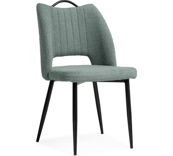Стул на металлокаркасе Woodville barton oliva/black 15655