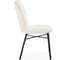 Стул на металлокаркасе Woodville denis beige/black 15656 5