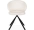 Стул на металлокаркасе Woodville solomon крутящийся white/black 15600 2