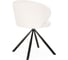 Стул на металлокаркасе Woodville solomon крутящийся white/black 15600 9