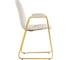 Стул на металлокаркасе Woodville lana white/gold 15604 4