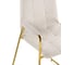 Стул на металлокаркасе Woodville lana white/gold 15604 7