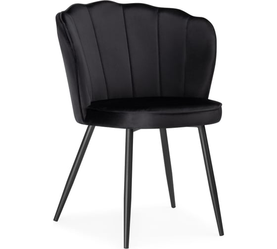 Стул на металлокаркасе Woodville coral black 15586 1