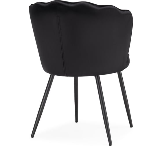 Стул на металлокаркасе Woodville coral black 15586