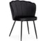 Стул на металлокаркасе Woodville coral black 15586 1