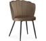 Стул на металлокаркасе Woodville coral сappuccino/black 15585 1