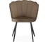 Стул на металлокаркасе Woodville coral сappuccino/black 15585 3