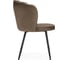 Стул на металлокаркасе Woodville coral сappuccino/black 15585 4
