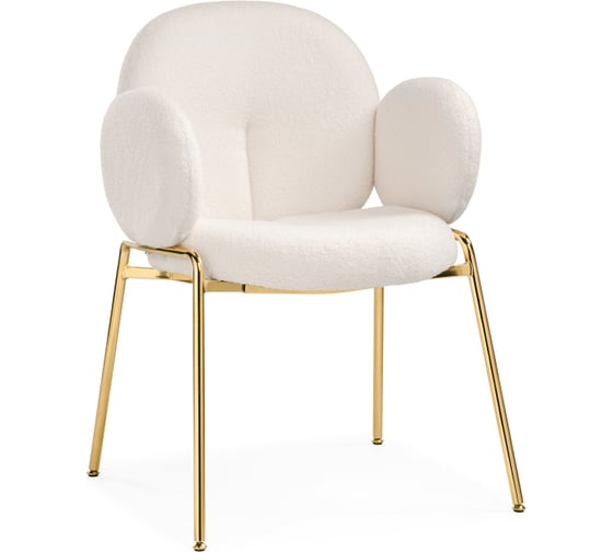 Стул Woodville kalipso white/gold 15592 1