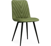 Стул Woodville ральф зеленый/черный 568507