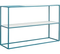 Консольный стол Bergenson Bjorn Mayen 120x35x76 см, белый/бирюзовый BB0000504