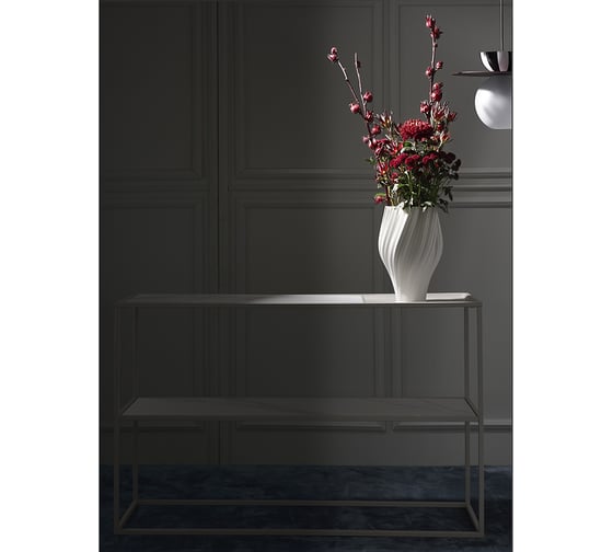 Консольный стол Bergenson Bjorn Mayen 120x35x76 см, белый/бежевый BB0000488