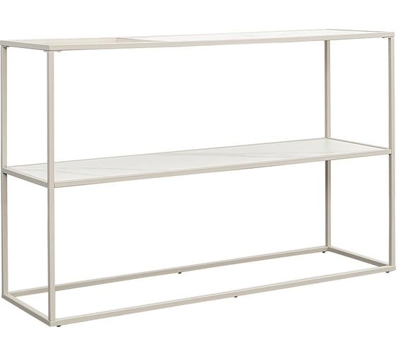 Консольный стол Bergenson Bjorn Mayen 120x35x76 см, белый/бежевый BB0000488