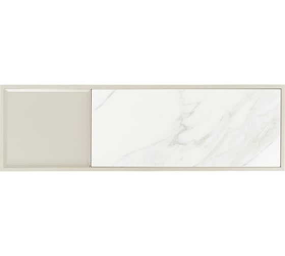 Консольный стол Bergenson Bjorn Mayen 120x35x76 см, белый/бежевый BB0000488