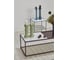 Журнальный столик Bergenson Bjorn Mayen 110x50x37 см, белый/сливовый BB0000484 3