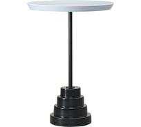 Кофейный столик Bergenson Bjorn Sustainable collection диаметр 37.7 см, серый/черный BB0000146