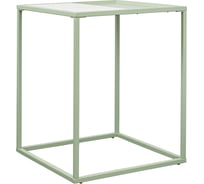 Кофейный столик Bergenson Bjorn Mayen 45x45 см, белый/зеленый BB0000485