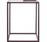 Кофейный столик Bergenson Bjorn Mayen 45x45 см, белый/сливовый BB0000486 5