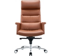 Кресло руководителя CACTUS CS-LBR-CARACAS кожа, крестовина алюминий 1969413