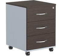 Подкатная тумба SKYLAND тм-3.а imago венге магия/металлик, 412x450x551 мм 00-07125451