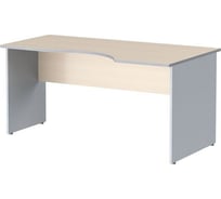 Криволинейный стол SKYLAND са-1пр imago клен/металлик, 1600x900(720)x755 мм sk-01186375