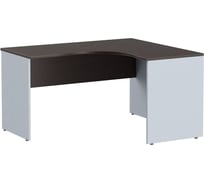 Криволинейный стол SKYLAND са-3пр imago венге магия/металлик, 1400x1200(600)x755 мм 00-07010081