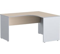 Криволинейный стол SKYLAND са-3пр imago клен/металлик, 1400x1200(600)x755 мм sk-01186383