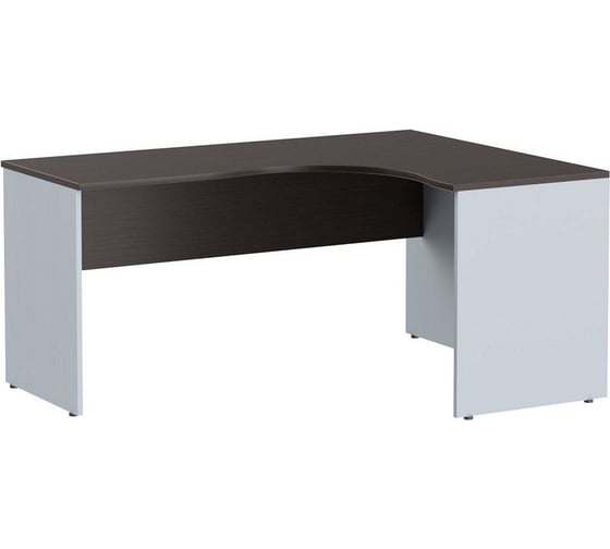 Криволинейный стол SKYLAND са-4пр imago венге магия/металлик, 1600x1200(600)x755 мм 00-07010083