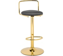 Барный стул Woodville lusia dark gray / gold 15680
