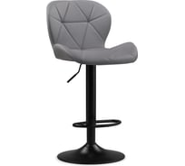 Барный стул Woodville trio light gray / black 15730