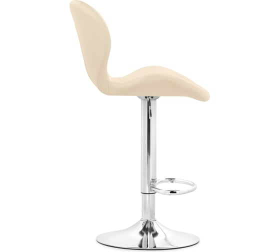 Барный стул Woodville trio beige / chrome 15729
