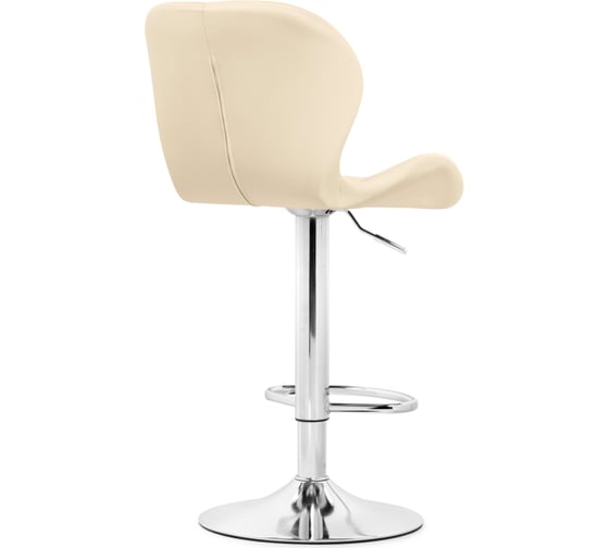 Барный стул Woodville trio beige / chrome 15729