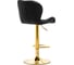 Барный стул Woodville trio black / gold 15728 4