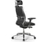Кресло МЕТТА Samurai m3-11d - infinity /kc06/wm06/d03p/h2cl черный, бежевая строчка z509221719 2
