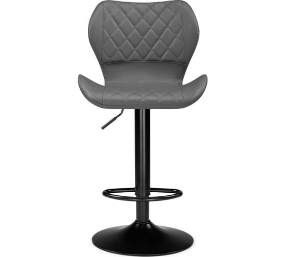 Барный стул Woodville porch gray/black 15725