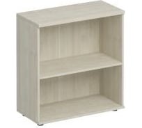 Низкий широкий стеллаж Юнитекс "Комфорт" 80х38х84 см, дуб шамони светлый К.423_ДШ
