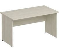 Письменный стол Юнитекс "Комфорт" 140х75х75 см, дуб шамони светлый К.103_ДШ