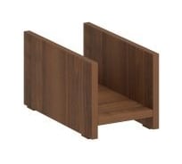 Подставка для системного блока Юнитекс "Комфорт" 27х50х27 см, орех французский К.702_ОФ 31490457