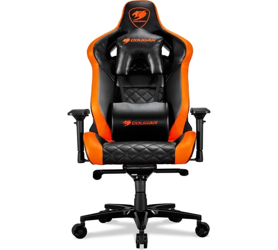 Компьютерное игровое кресло COUGAR TITAN Black-Orange 3MATTNXB.0001 CU-TNO