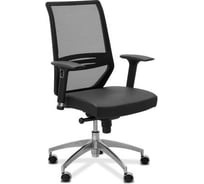 Кресло Юнитекс "Аэро" X/SL/3D, спинка сетка черная B01, сиденье ткань черная TW01 AE/X/SL/3D/B01/TW01 AE/X/SL/3D/B01/TW01