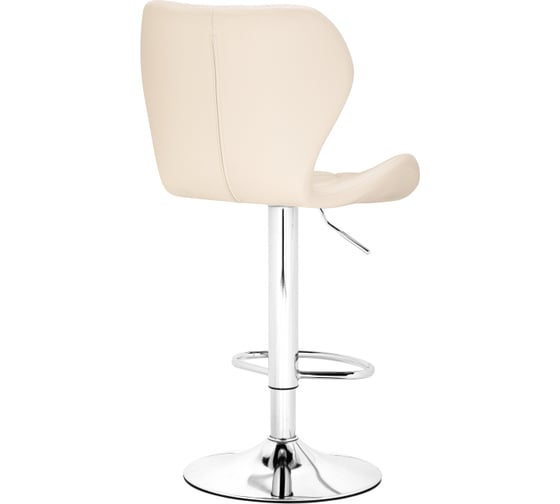 Барный стул Woodville porch chrome/beige 15645