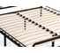 Двуспальная кровать Woodville рейк 160x200 см, черная 403027 10