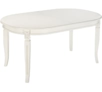 Стол Woodville aviano 160(205)х100x76 см, молочный 438341