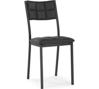 Стул на металлокаркасе Woodville бекал черный/матовый черный 469978