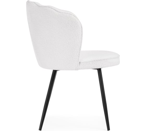Стул на металлокаркасе Woodville coral white/black 15587