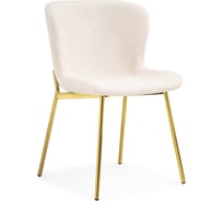 Стул на металлокаркасе Woodville basket beige/gold 15648