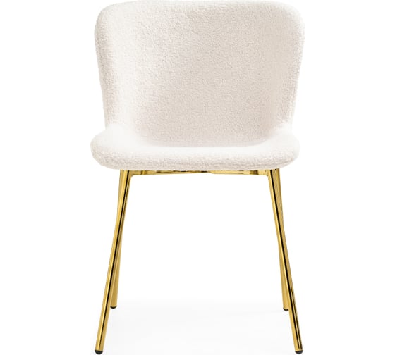 Стул на металлокаркасе Woodville basket beige/gold 15648