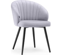 Стул на металлокаркасе Woodville бэнбу черный/velutto 49 462394